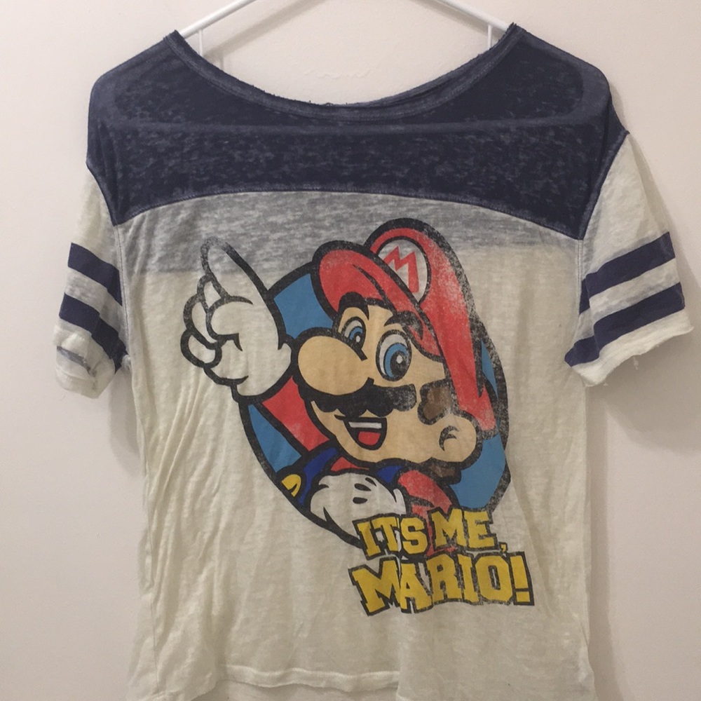Frayed Super Mario T-shirt